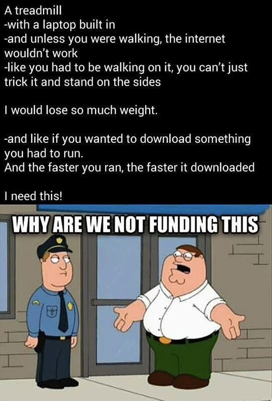 exercise Family Guy meme