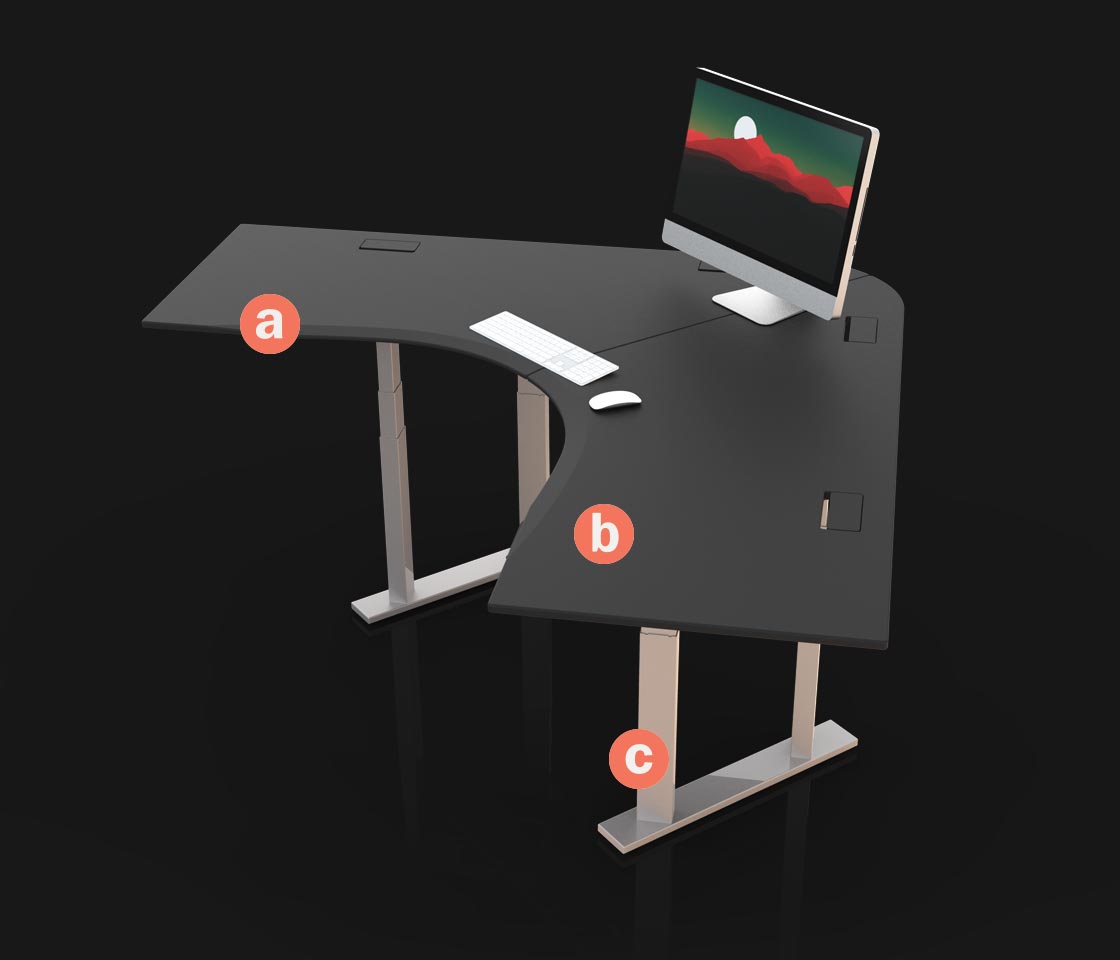 standing desk converter