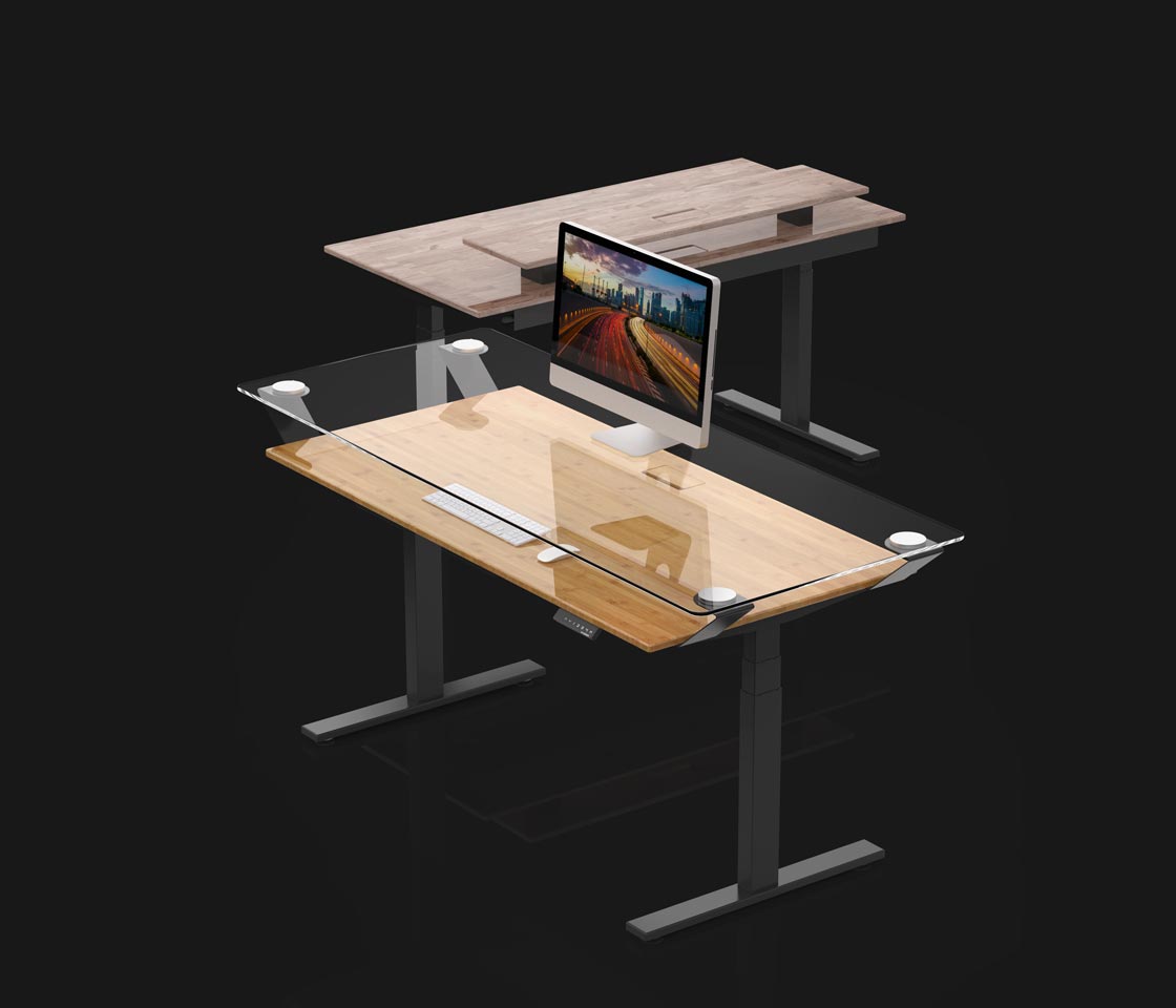 standing desk converter