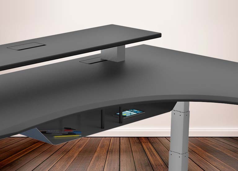 Evodesk Studio L Shaped Standing Desks Evodesk