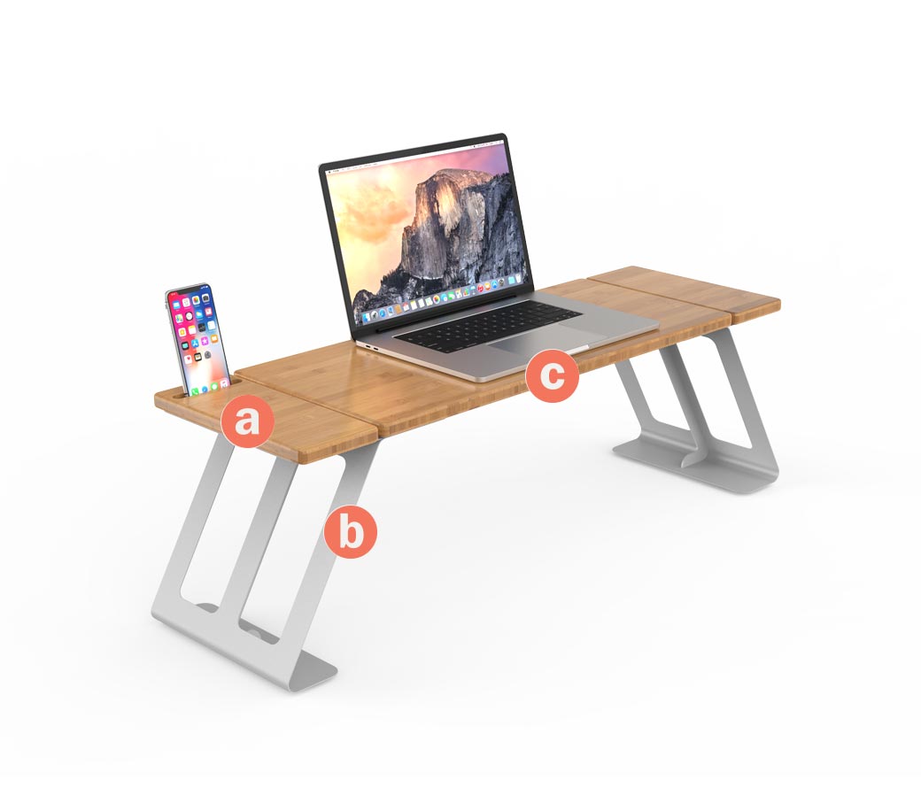 motorized standing desk converter