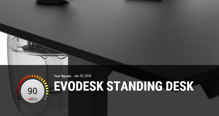 Evodesk gamer desk