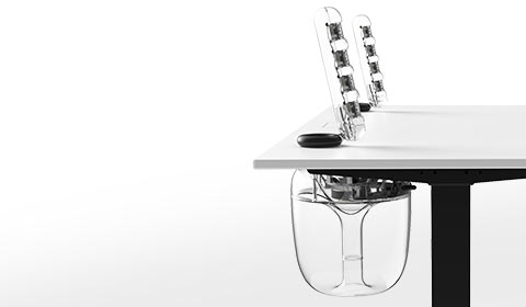 harman kardon integrated standing desk system