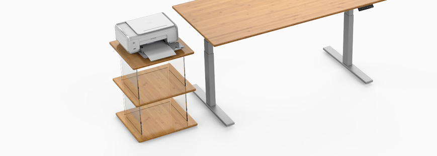 evodesk caster wheels option