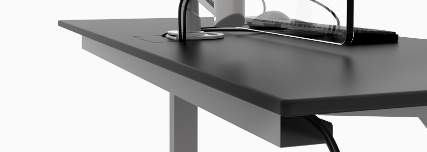 cable management tray option