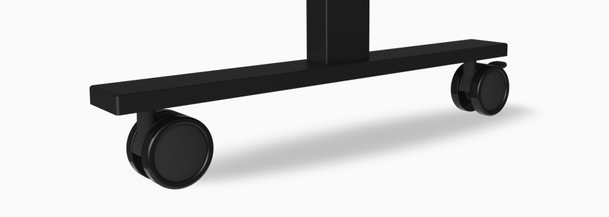 evodesk caster wheels option